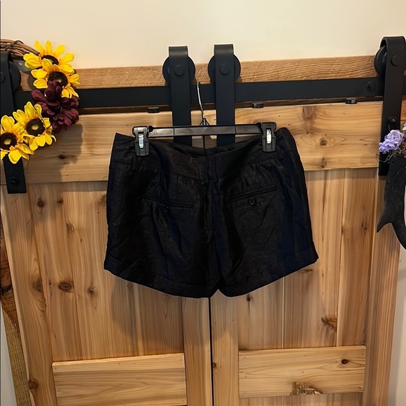 Express Women's Shimmer Black Shorts - Picture 7 of 10